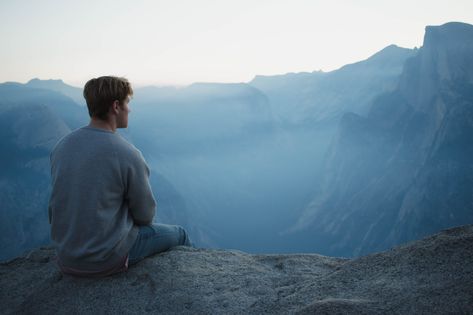 Sitting On Cliff, Philosophy Books, Art Therapy Activities, Man Sitting, Photos Hd, Lucid Dreaming, Cognitive Behavioral Therapy, Behavioral Therapy, Therapy Activities