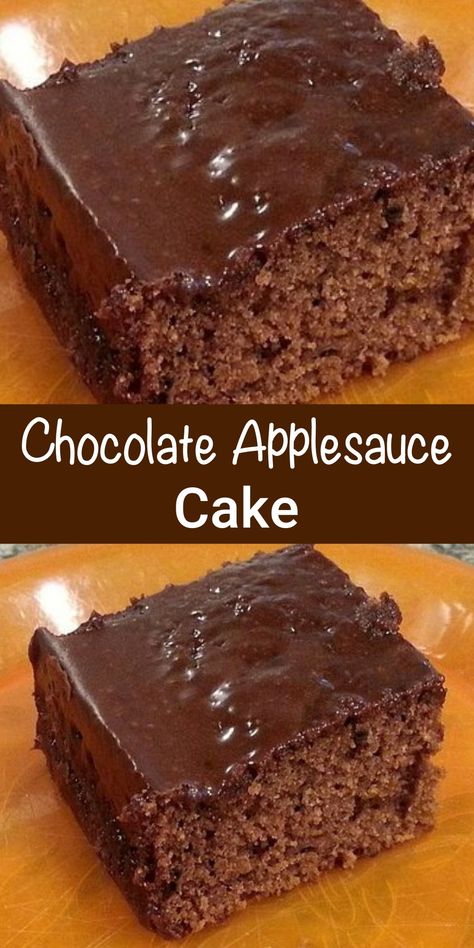 Chocolate Applesauce Cake Recipe – CUCINADEYUNG Chocolate Apple Sauce Cake, Apple Sauce Chocolate Cake, 2 Ingredient Applesauce Brownies, Cake Using Applesauce, Chocolate Cake With Applesauce, Applesauce Chocolate Cake, Applesauce Brownies Easy, Applesauce Cupcakes Recipes, Apple Sauce Cake Healthy