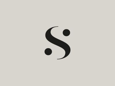 love this "s" -- wonder if I could do something similar with a j The Letter S, Letter S, Dots, White, Black