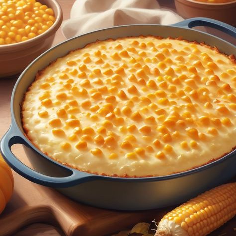 corn pudding Savory Corn Pudding, Nantucket Corn Pudding, Mexican Corn Pudding, Easy Corn Pudding, Corn Pudding Casserole, Vegetarian Casserole Recipes, Thanksgiving Dish, Vegetarian Casserole, Corn Pudding