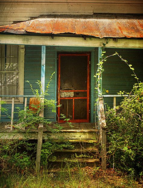 abandoned Old Screen Doors, European Doors, Rusty Tin, Farmhouse Porch, Abandoned House, Tin Roof, Old Farm Houses, Old Farmhouse, The Porch