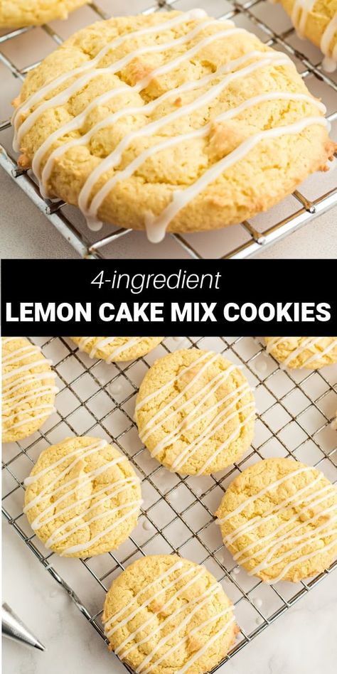 Lemon Cake Cookies 3 Ingredients, Lemon Cake Batter Cookies, Lemon Blueberry Cake Cookies, Lemon Ooey Gooey Cookies, Lemon Pudding Mix Cookies, Lemon Cookies Cake Mix Easy, Simple Cake Mix Cookies, Lemon Cookies From Cake Mix Recipes, Recipe For Lemon Cookies