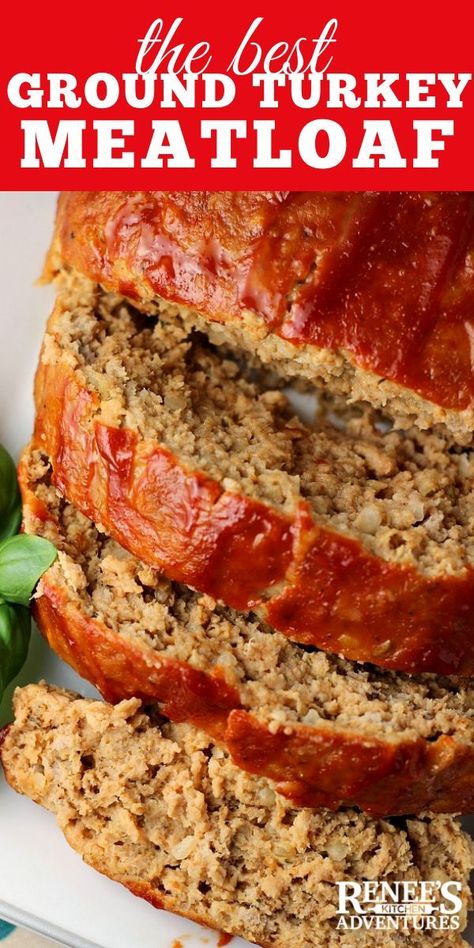 Meatloaf Turkey Recipes, Ground Turkey Comfort Food, Turkey Meatloaf Recipes Easy Quick, Ground Turkey Meatloaf Recipes Healthy, Recipes For Turkey Ground Meat, Meatloaf With Turkey Meat, Healthy Ground Turkey Meatloaf, Keto Ground Turkey Meatloaf, Ground Turkey Burger Recipes