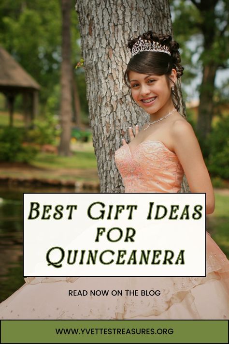 Searching for the perfect Gift Ideas For Quinceañera? Check out our ultimate guide filled with 15 year old gift ideas that will make her special day unforgettable! From elegant gifts for teen girls to thoughtful gifts for her, we've got it all. Discover unique gifts for your daughter that will be cherished forever. Get inspired with our birthday gift ideas to celebrate her Quinceañera in style! Sweet 15 Gift Ideas, Quinceañera Gift Ideas, Quinceanera Gifts For Her, Gifts For Quinceanera, Quinceanera Gift Ideas, Quinceanera Gifts, Red Quince, Feminine Gifts, Thoughtful Gifts For Her