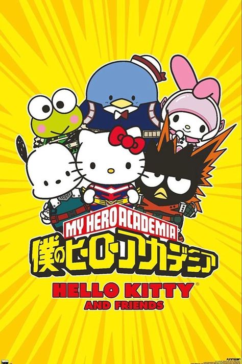 Images Hello Kitty, Groups Poster, Hello Kitty And Friends, Friends Wallpaper, Barn Wood Frames, Trends International, Frames For Canvas Paintings, Hello Kitty Wallpaper, Affordable Wall Art