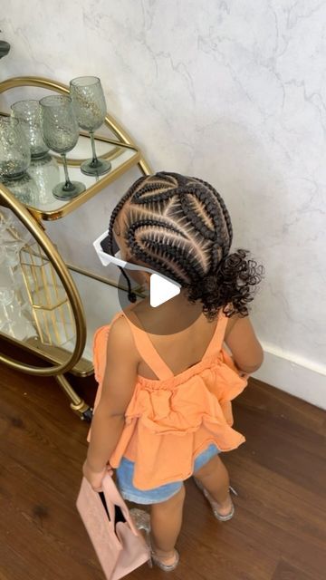 𝐍𝐚𝐭𝐮𝐫𝐚𝐥 𝐛𝐲 𝐓𝐢𝐚𝐣𝐚𝐝𝐞 🇯🇲 on Instagram: "Kiddie 8 feedin braids 🔥   #kiddiebraider #braidseason #braidstyles #knotless #kidsbraids #stitch #summer #boho #braidedhairstyles #braidedponytail #naturalhair #natural #curlyhair #sewin #stitch #halfsewin #halffeedinshalfsewin #tribalbraids #orlandobraider #orlando #orlandostylist" Toddler Stitch Braids, Kids Straight Back Braids, Kids Boho Knotless Braids, Boho Stitch Braids, Kids Knotless Braids, Boho Bun, Kid Braids, Straight Back Braids, Feedin Braids