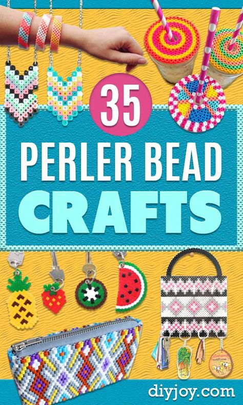 Plastic Beads Melted Patterns, Perler Bead Bracelet Diy, Pearler Beads Easy, Cute Melting Bead Ideas, Perler Bead Crafts To Sell, 3d Perler Bead Patterns Easy, Bored Crafts, Perler Bead Crafts, Melted Bead Crafts