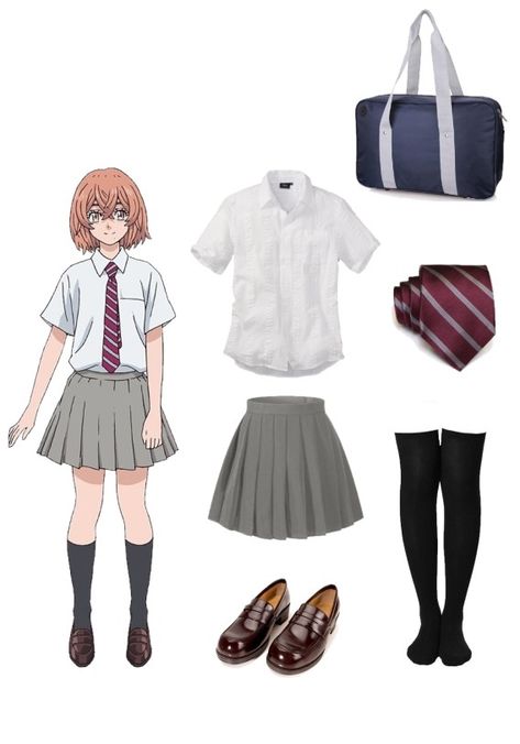 Hinata Tachibana outfit png Casual Cosplay Anime, Femboy Outfits Ideas Male, Eccentric Clothes, Cosplay Ideas Women, Easy Cosplay, Movie Inspired Outfits, Fandom Outfits, Anime Inspired Outfits, Casual Cosplay