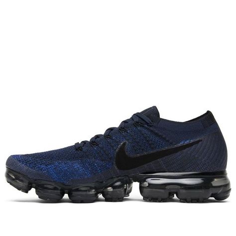 Nike Air VaporMax Flyknit Collegiate Navy 849558-400 Vapormax Nike, Nike Vapormax Flyknit, Nike Air Vapormax Flyknit, Vapormax Flyknit, Nike Vapormax, Air Vapormax, Workout Shoes, Nike Air Vapormax, Stylish Sneakers