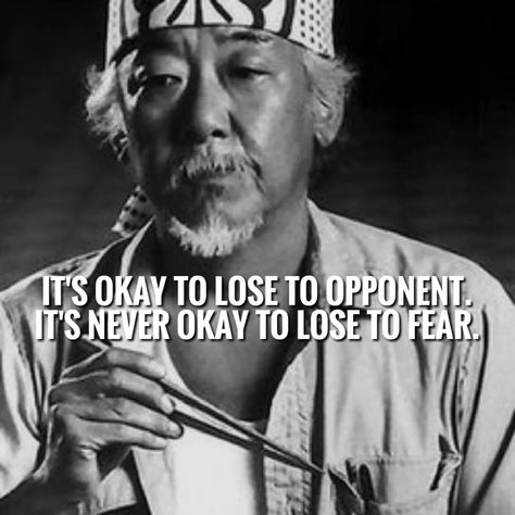 25 Mr Miyagi Quotes : Karate Kid Quotes | OverallMotivation Mr Miyagi Quotes, Karate Kid Aesthetic, Miyagi Quotes, Karate Motivation, Karate Aesthetic, Karate Kid Quotes, Karate Quotes, Mr Miyagi, The Karate Kid 1984