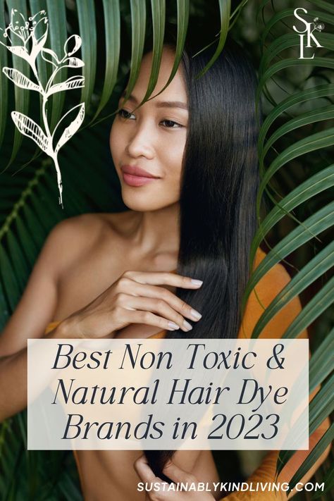 Natural Hair Dye Healthy Hair Color Dyes, Plant Base Hair Dye, Best Natural Hair Color, Healthiest Hair Color, Non Toxic Hair Color, Healthy Hair Dye Products, Ppd Free Hair Color Products, Ppd Free Hair Dye, Best Non Toxic Shampoo