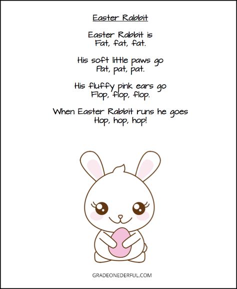 Spring Songs, Easter Speeches, Easter Poems, Easter Kindergarten, Easter Messages, Paper Bag Puppets, Poetry For Kids, Teaching Poetry, Easter Preschool