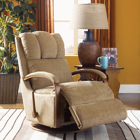 Harbor Town Wall Recliner | La-Z-Boy Small Recliners, Lazy Boy Recliner, High Leg Recliner, Boys Furniture, Swivel Recliner Chairs, Harbor Town, Chic Chair, Lazy Boy, Office Chair Design