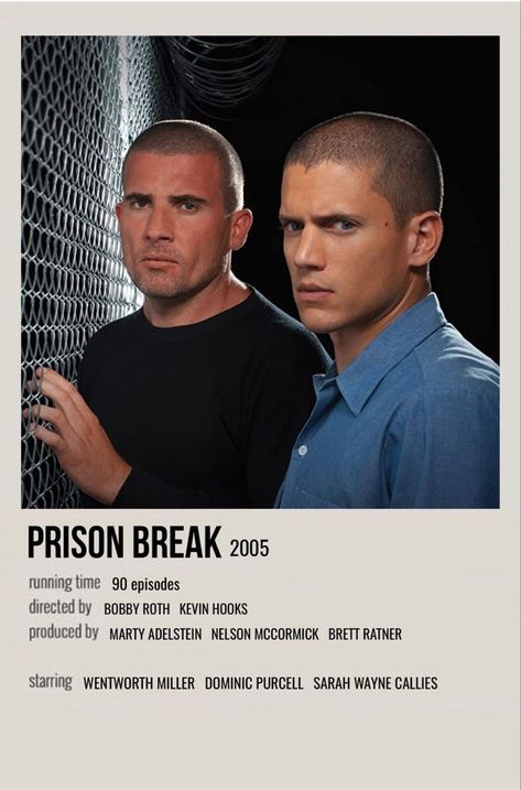 Series To Watch Posters, Movie And Tv Show Posters, Prison Break Aesthetic, Prison Break Poster, Prison Break 3, Broken Movie, Wentworth Miller Prison Break, Broken Series, Michael Scofield