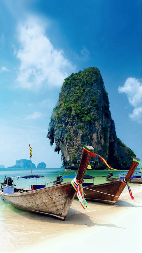 Krabi Island Thailand Beach #iPhone #6 #wallpaper Thailand Wallpaper Iphone, Krabi Island Thailand, Phuket Krabi, Krabi Island, Thailand Places, Thai Beach, Thailand Wallpaper, Beach Wallpaper Iphone, Thailand Beach