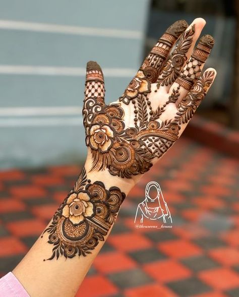 Latest Arabic Mehndi Designs, Front Mehndi Design, Khafif Mehndi Design, Very Simple Mehndi Designs, Simple Mehndi Designs Fingers, Full Mehndi Designs, Stylish Mehndi Designs, Mehndi Designs Front Hand, Mehndi Simple