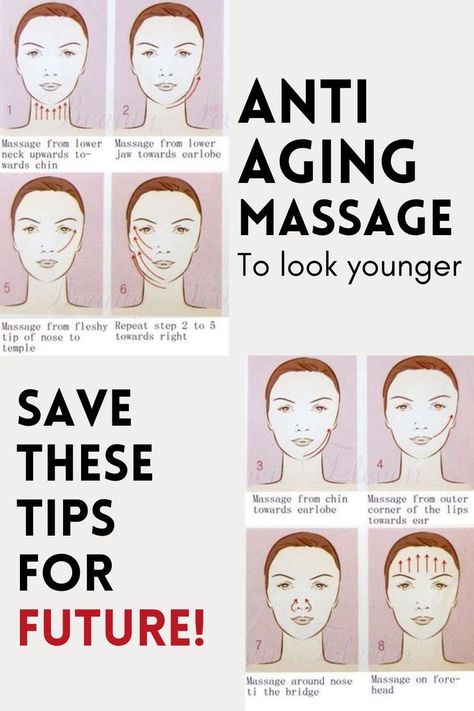 Anti Aging massage to look younger Face Massage Anti Aging, Anti Aging Massage, Workouts Exercises, Face Massage Techniques, Massage Face, Facial Massage Routine, Anti Aging Skincare Routine, Face Yoga Facial Exercises, Facial Yoga