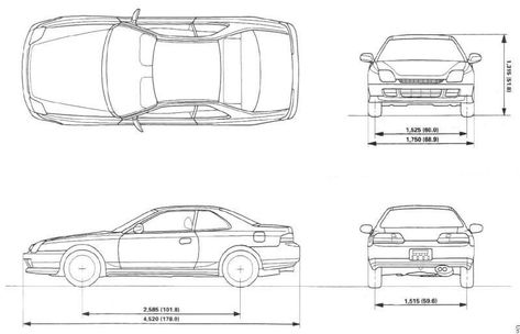 Honda Prelude (1997) Silvia S15, Model Sketch, Honda Crx, Honda Prelude, Nissan Silvia, Dodge Challenger, Future House, Dodge, Nissan