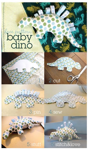 Hantverk Diy, Projek Menjahit, Soft Toy Patterns, Diy Bebe, Baby Dino, Costura Diy, Baby Sewing Projects, Baby Projects, Baby Diy