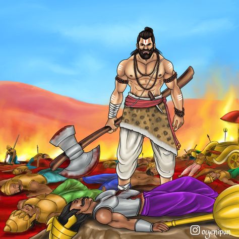 By nipun salian Lord Parshuram, Ganpati Decor, Kalki Avatar, Shivaji Maharaj Hd Wallpaper, Krishna Avatar, Dove Pictures, Holi Wishes, Krishna Drawing, Radha Painting