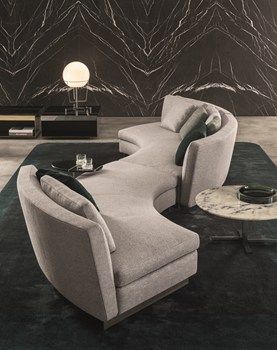 Seymour Modern Sofa Designs, Round Sofa, Dark Furniture, Modul Sofa, Living Room Sofa Design, Curved Sofa, Design Living Room, Luxury Sofa, Contemporary Living Room