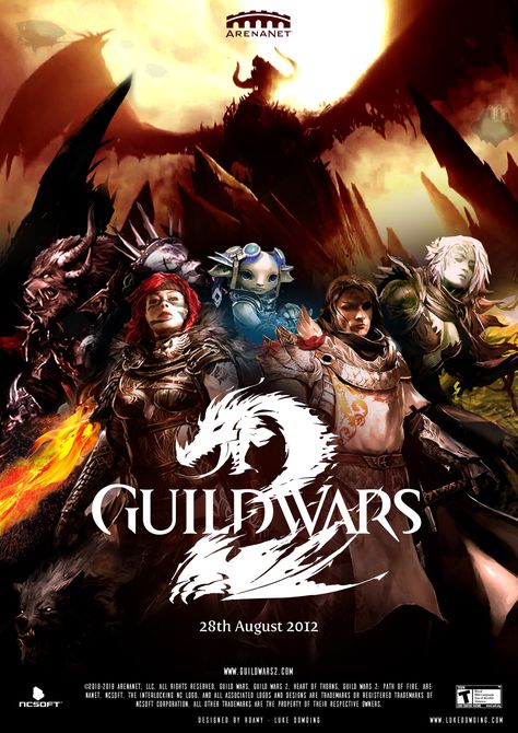 Gw2 Art, Guild Hall, Medieval Games, Guild Wars 2, Guild Wars, Role Playing Game, Poster Ideas, Playing Video Games, Start Making Money