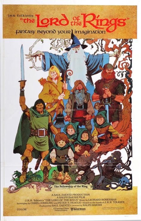 The Lord of the Rings (1978) Mike Ploog, Ralph Bakshi, John Howe, Middle Earth Art, Tolkien Art, Lotr Art, Fellowship Of The Ring, The Lord Of The Rings, Jrr Tolkien