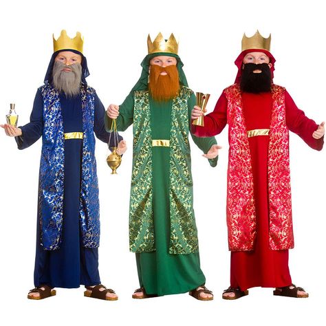 Wise Man Costume, Christmas Costumes Diy, Old Man Outfit, Nativity Play, Nativity Costumes, Boys Fancy Dress, Childrens Fancy Dress, Xmas Costumes, Wicked Costumes