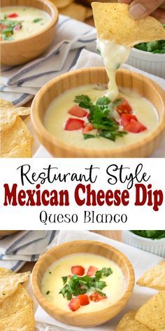 Authentic Queso, Mexican Cheese Dip Recipes, Mexican Cheese Dip, Queso Blanco Recipe, Mexican White Cheese Dip, Mexican White Cheese, Queso Blanco Dip, Cheese Dip Mexican, White Cheese Dip