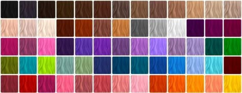 Hair Color Swatches, Sims 4 Cc Eyes, Clay Hair, Mod Hair, Free Sims 4, The Sims 4 Packs, Sims 4 Body Mods, Tumblr Sims 4, Sims 4 Cc Folder