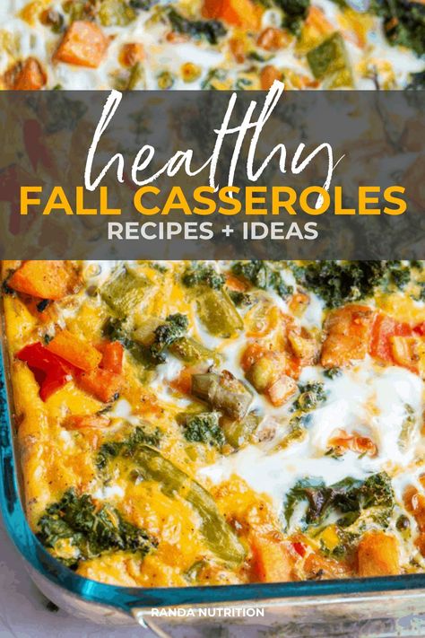 These healthy and hearty fall casserole recipes are perfect for an easy family dinner. #casserole #healthyrecipes Healthy Family Casseroles, Fall Dinner Casseroles Healthy, Healthy Fall Casseroles, Autumn Breakfast Casserole, Hearty Meal Prep, Fall Dinner Casserole Recipes, Healthy Fall Recipes Dinner High Protein, Healthy Fall Family Meals, Healthy Casseroles Dinners