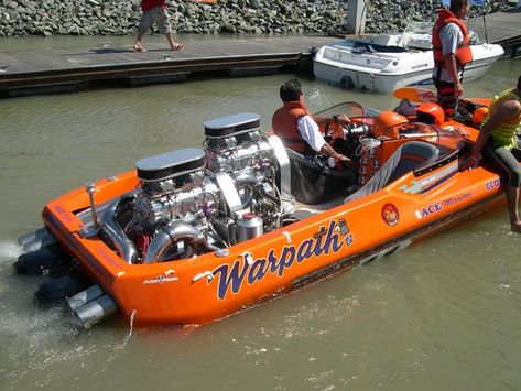 "WARPATH" Twin 1,400 hp Blown Big Block Chevy Ski Boat Drag Boat Racing, Flat Bottom Boats, Boat Paint, Car Jokes, Boat Racing, Photo Time, Jet Boat, Ski Boats, Ski Racing