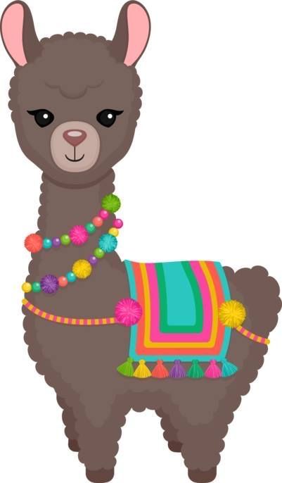 Llama Pictures, Alpaca Baby, Llama Birthday, African Art Paintings, Llama Alpaca, Cute Llama, Baby Clip Art, Rock Painting Designs, Painted Pots