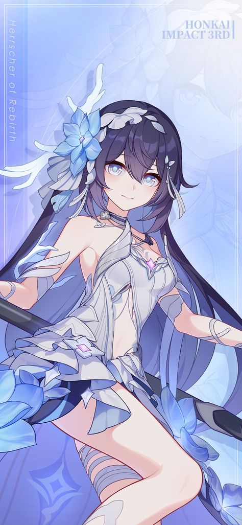 Herrscher Of Rebirth, Honkai Impact 3rd, Honkai Impact, Cute Icons, Anime Character Design, Anime Fanart, Anime Images, Genshin Impact, Aesthetic Anime