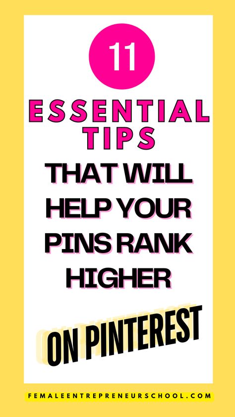 You'll find eleven really essential tips you can implement as part of your Pinterest strategy, that will help your pins rank higher on Pinterest inside this blog post. Key Pinterest strategy that you should not skip! Take a read and use these tips to help you grow organically on Pinterest. How To Turn Pinterest To Dark Mode, When Is The Best Time To Post On Pinterest, How To See Your History On Pinterest, How To Post On Pinterest, Pinterest Pinning Strategy, How To Increase Pinterest Traffic, Pinterest Tutorials, Selling On Pinterest, Google Reviews