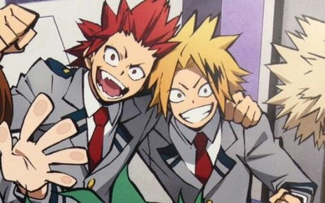 Kirishima And Kaminari, Denki And Kirishima, Kirishima X Kaminari, Human Pikachu, Eijirou Kirishima, Kaminari Denki, Denki Kaminari, Kirishima Eijirou, Mha Ships