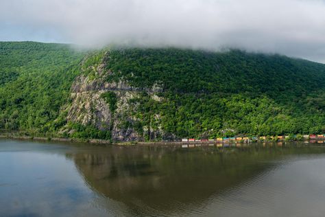 A mostly undeveloped preserve of over 8,000 acres, Hudson Highlands State Park Preserve consists of a series of separate parcels of land stretching from Annsville Creek in Peekskill, north to Dennings Point in Beacon. The spacious park is perfect for outdoor activities such as fishing, boating, hiking, and birding. Hudson Highlands State Park, Cold Spring Ny, Hudson Valley Ny, Cold Spring, Hudson Valley, Boating, State Park, Stretching, State Parks