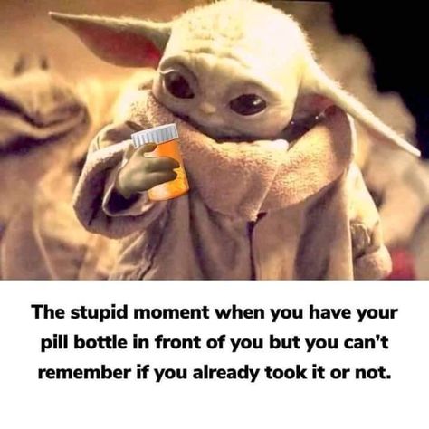 Migraine Humor Funny, Migraine Humor, Cauda Equina, Yoda Quotes, Yoda Images, Funny Women Quotes, I Love You Honey, Yoda Funny, Memory Problems