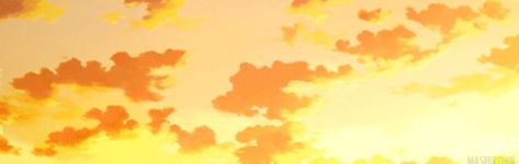 ❁ Fb Background, Orange Banner, Yellow Cloud, Cute Twitter Headers, Seni Vintage, Star Banner, Twitter Header Pictures, Yellow Theme, Twitter Header Aesthetic