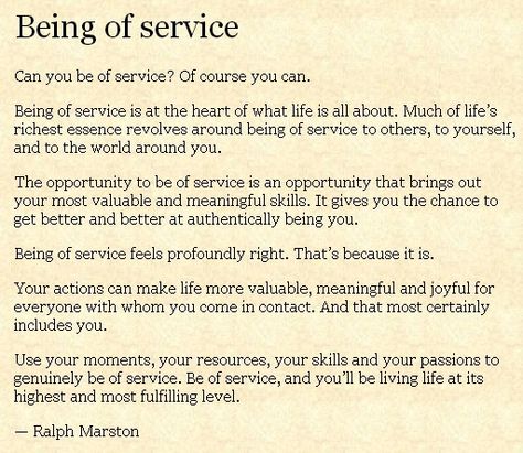 Being of service Quotes On Service To Others, Service Quotes, Golf Quotes, Feel Good Quotes, Quote Board, Ways Of Seeing, Art Therapy, A Blessing, What Is Life About