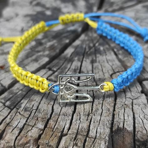 Ukraine Nails, Ukrainian Bracelet, Flag Of Ukraine, Flag Bracelet, Bridesmaid Hair Clips, Bridesmaid Hair Pins, Bracelet Stand, Stand With Ukraine, Crystal Hair Clips