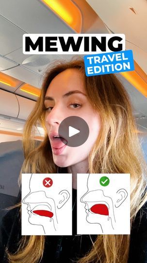 60K views · 1K reactions | Mewing: Revolutionize Your Jawline! 😤👄🦴📏👍 Harness the power of proper tongue posture against the roof of your mouth. This technique, developed by Dr. John Mew, may lead to a more defined jawline, improved facial alignment, and enhanced breathing. Unlock the potential for a natural facial transformation! #ScienceOfBeauty 🧪🌟#allyoucanface #faceyoga QUESTION: Did you try mewing before or is this your first time? 🙃 | Anastasia Goron | allyoucanface · Original audio Mewing Tongue Posture, Mewing Jawline, More Defined Jawline, Tongue Posture, Defined Jawline, Natural Facial, Face Yoga, All You Can, The Roof