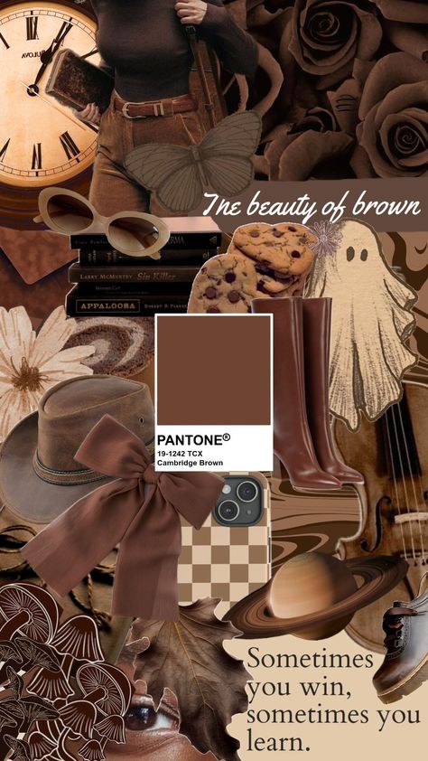 Brown pantone board Dark Brown Colour Palette, Brown Aesthetic Moodboard, Brown Instagram Feed, Brown Moodboard, Brown Pantone, Brown Color Palette, Dark Brown Color, Mocha Brown, Mood Board Fashion