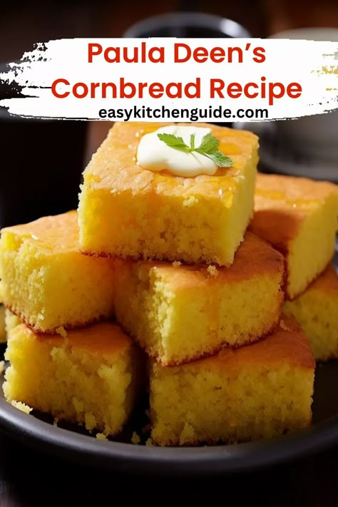 Cornbread Recipe Paula Deen, Paula Deen House Seasoning Recipe, Paula Deen Biscuit Recipe, Paula Dean, Moist Cornbread Recipe, Paula Deen Cornbread, Paula Deen Biscuits, House Seasoning Recipe, Easy Cornbread Recipe