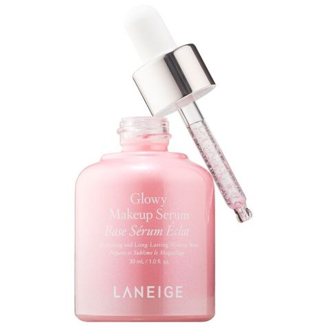 Glowy Makeup Serum - LANEIGE | Sephora Best Hydrating Primer, Glowy Makeup Serum, Laneige Makeup, Makeup Serum, Laneige Skincare, Dream Skincare, Pink Skincare, Summer Skincare Routine, Mom Dr