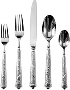 Audubon Birds, Bird Motif, Bird Tree, Stainless Steel Flatware, Place Setting, Flatware Set, Birds Of Paradise, Place Settings, Forks