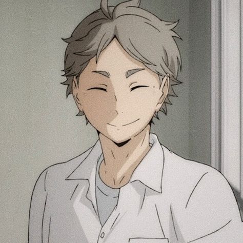 suga • haikyuu!! An Anime, Anime Character, A Man, Wattpad, Grey, Hair, Anime