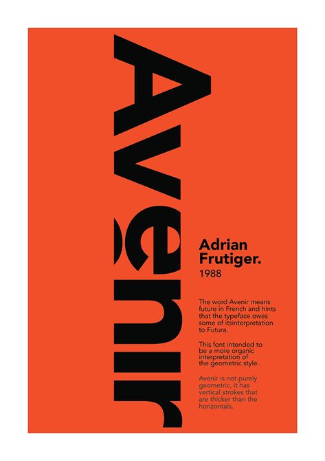 Avenir Typography Poster, Typo Poster Design Typography, Typo Design Typography, Book Cover Typography Design, Typography Cover Design, Avenir Typography, Graphic Design Typography Poster Layout, Swiss Typography Poster, Disruptive Typography