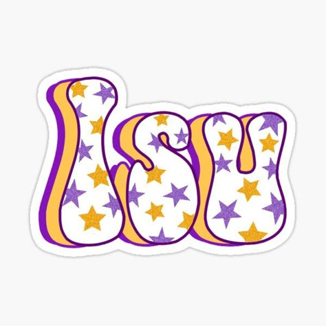 Lsu Designs, Lsu Painting Ideas, Lsu Art, Lsu Aesthetic, Lsu Cricut Ideas, Lsu Clipart, Lsu Svg, Lsu Prints, Lsu Tigers Art