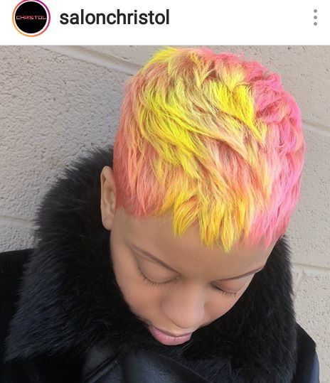 IG: @salonchristol Maryland Hairstylist Curly Hair Fade, Hair Color Unique, Creative Hair Color, Cut Life, Bright Hair, Funky Hairstyles, Hairstyle Gallery, Short Hair Color, Hair Shows